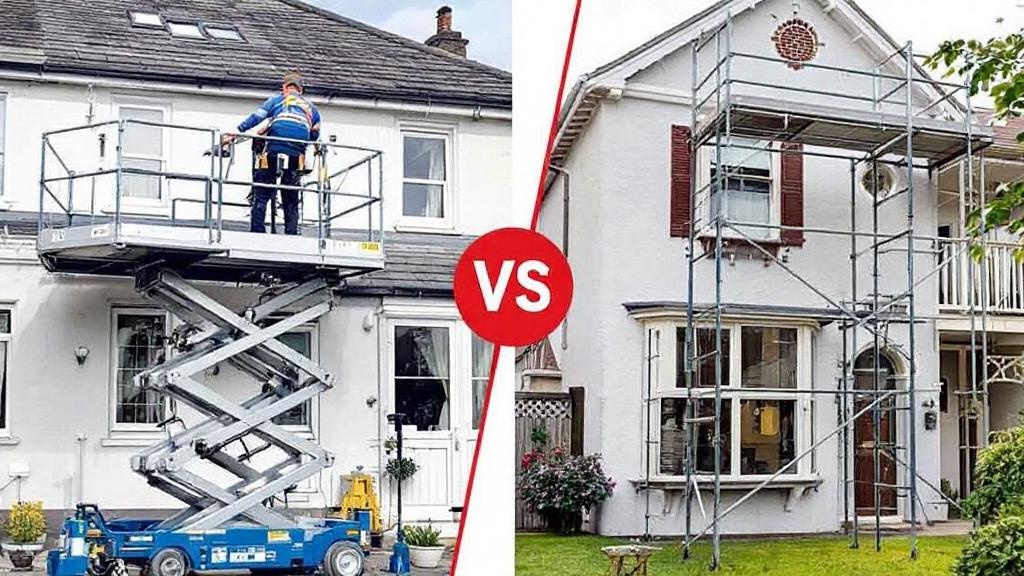 Фасадные подъёмники: выбор и аренда для высотных работ