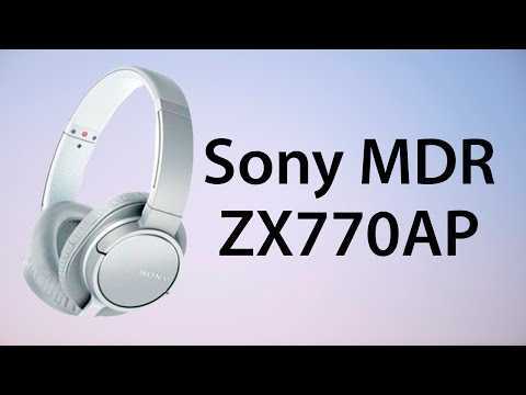 Sony mdr-zx770bn: если раздражают шнуры и шумы