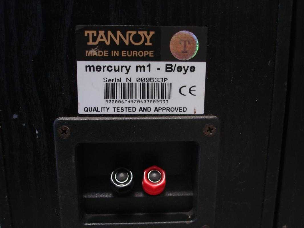 Tannoy mercury v1 отзывы