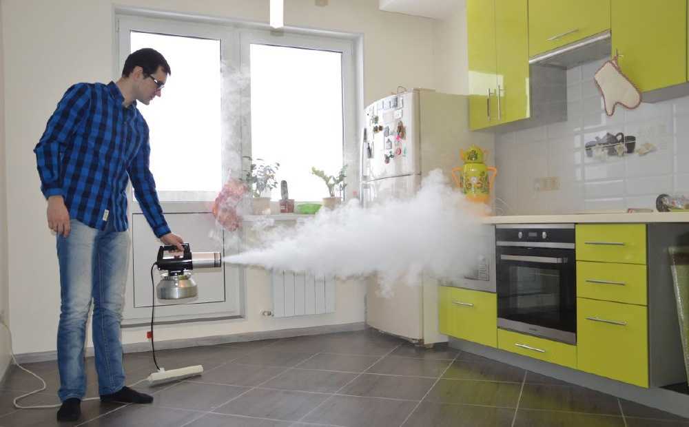Особенности технологии устранения запахов сухим туманом