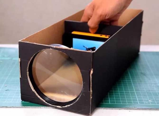 Проектор своими руками: как сделать из телефона без лупы для домашнего кинотеатра