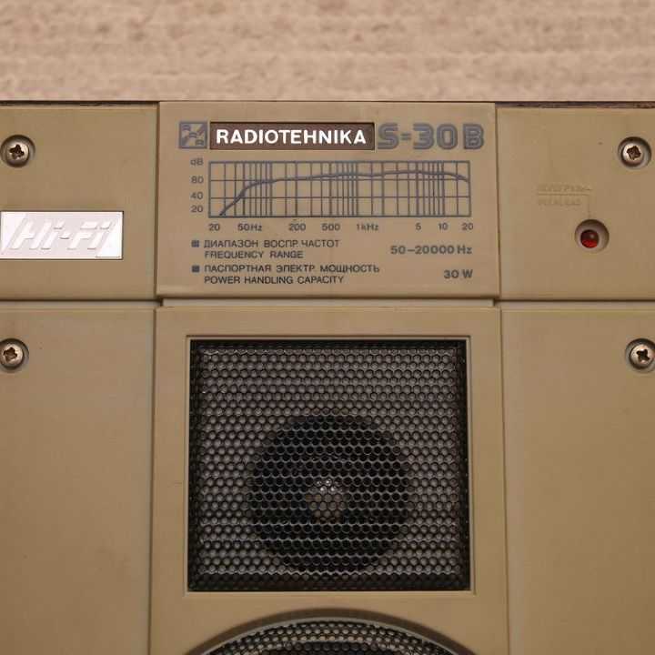 Доработка колонок radiotehnika s-30b или бюджетный hi-fi за смешные деньги