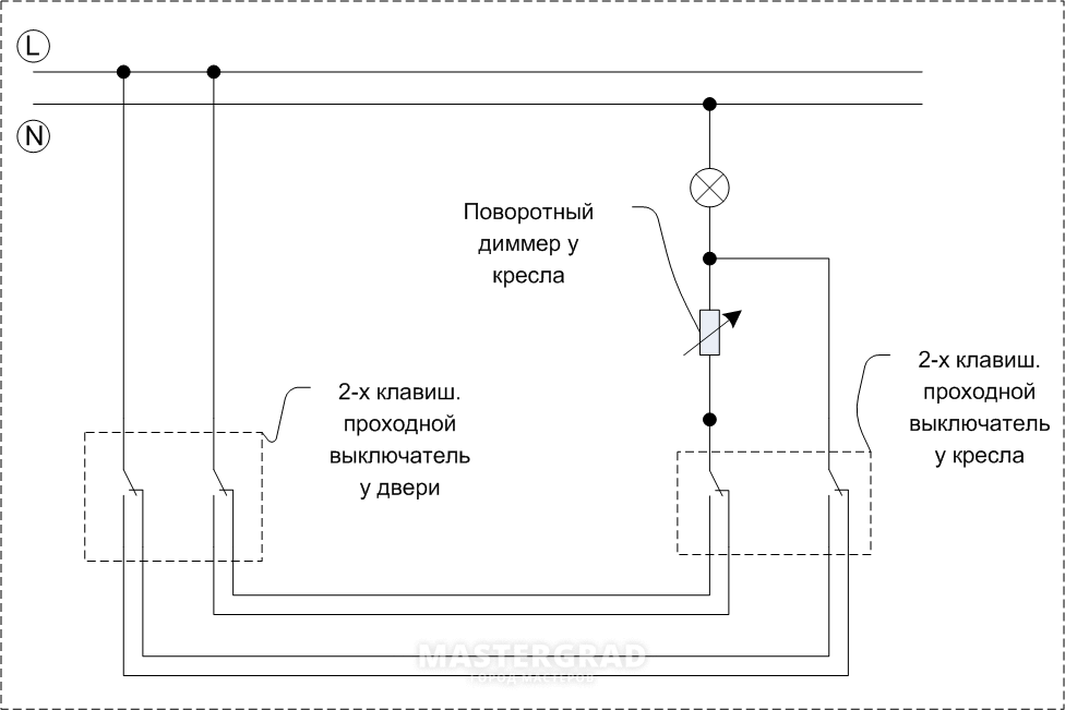 Диммер (регулятор освещения). подключение и схема диммера – самэлектрик.ру