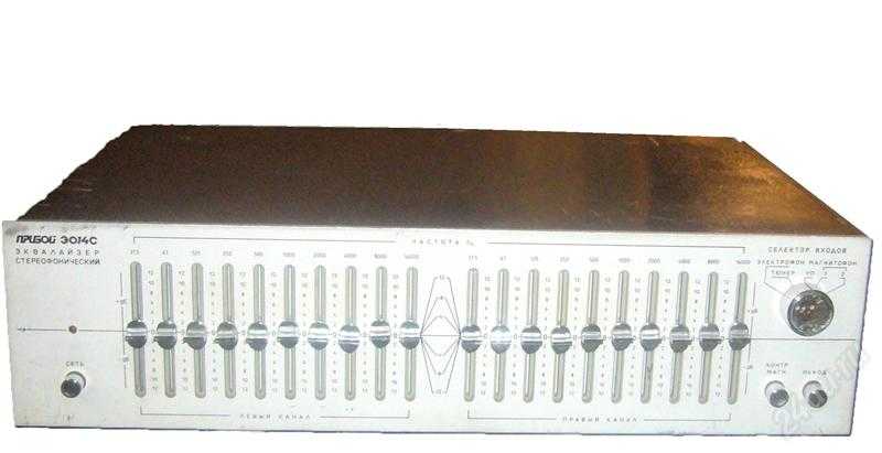 Прибой э014с - стереофонический эквалайзер высокого класса