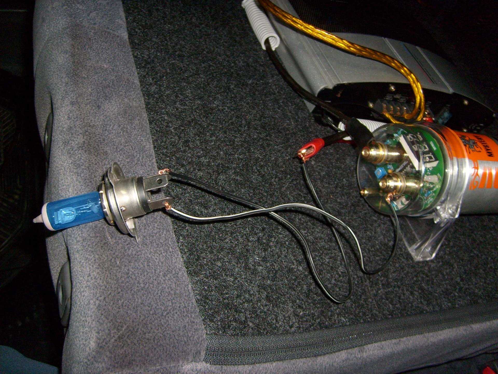 Как зарядить конденсатор для сабвуфера через лампочку - все о лада гранта