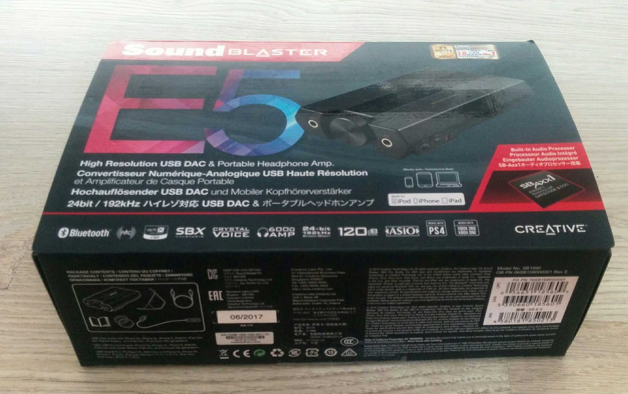 Creative sound blaster e5 review - is it worth your money?