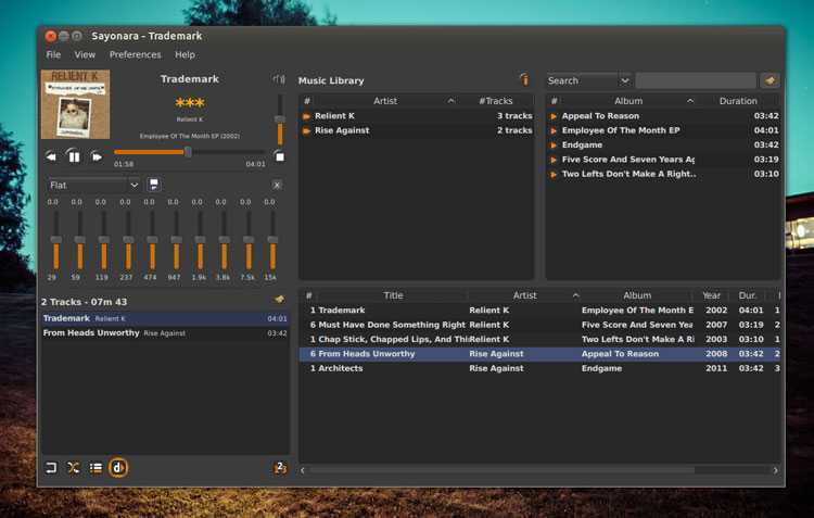 Обзор лучших аудиоплееров для linux