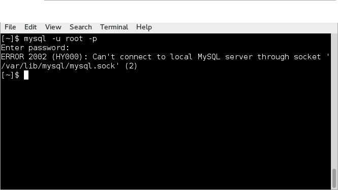 (turn) [mysql] не удается подключиться к локальному серверу mysql через сокет '/ var / lib / mysql / mysql.sock' (111) - русские блоги