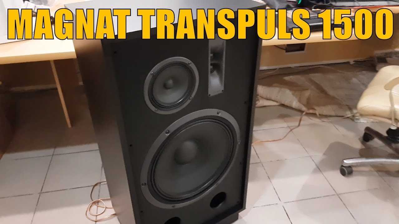 We tested the magnat transpuls 1500 speaker! - perfect acoustic